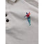 Vintage Cotton Traders Polo Shirt Mens Large White Embroidered Golfer 90s Retro