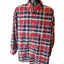 Towncraft Plaid Shirt Mens XXL Button Down Wrinkle Free Long Sleeve Front Pocket