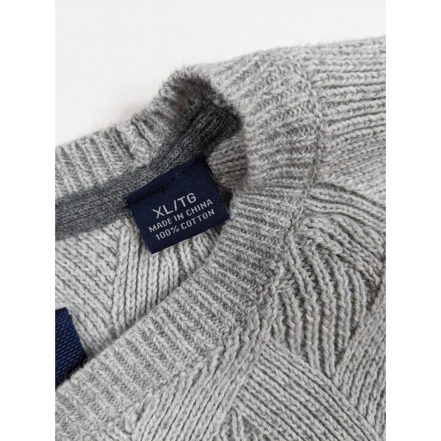 Tommy Bahama Sweater Mens Size XL Cable Knit Crewneck Sweatshirt Pullover Marlin
