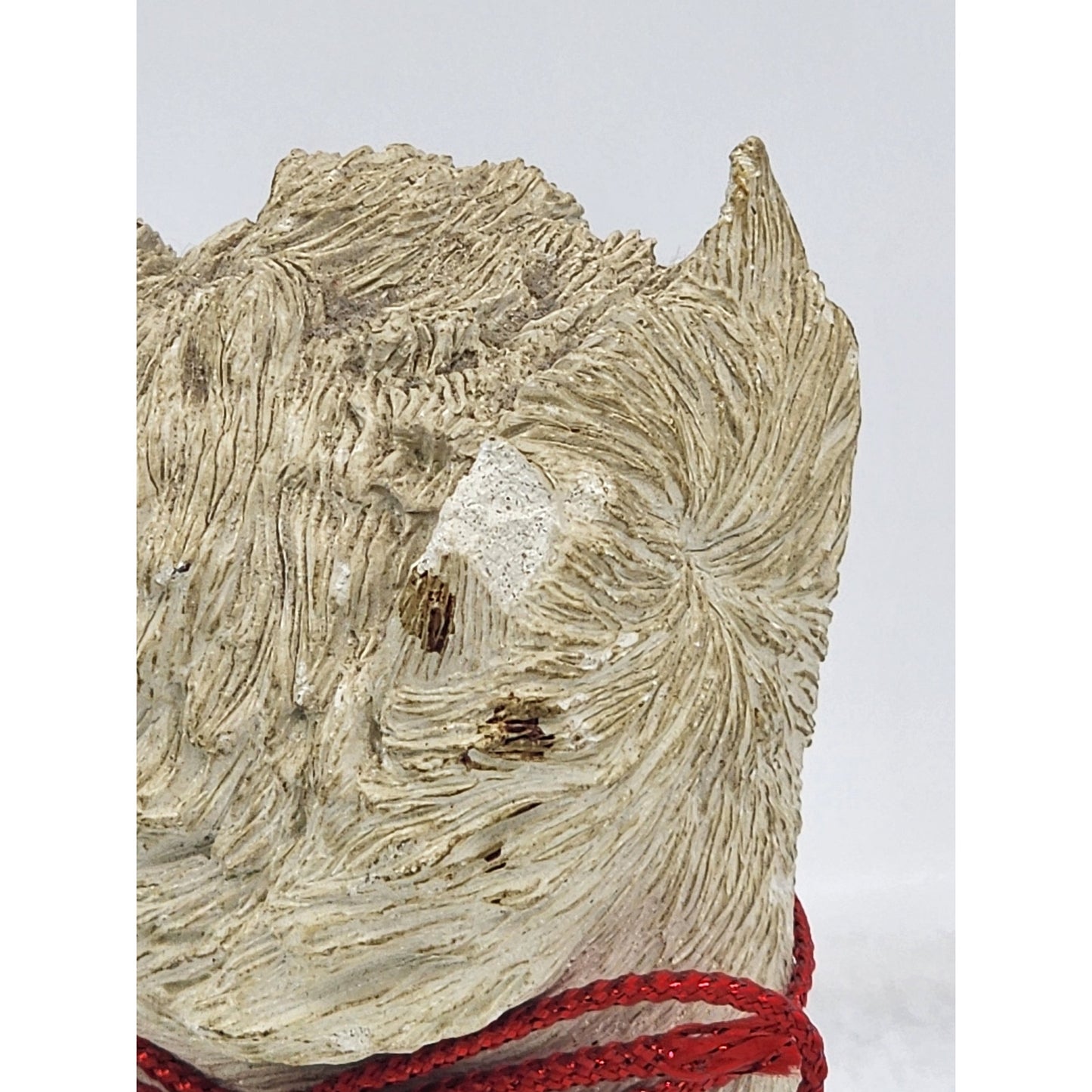 Vintage Sandicast Dog Figurine Westie West Highland White Terrier Sandra Brue