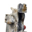 Stone Elephant Figurine Statue Gray Wildlife Shelf Ornament Safari Animal Art 6"