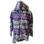 HM Divided Hoodie Womens 10 Shacket Boho Southwestern Style Full Zip Aztec