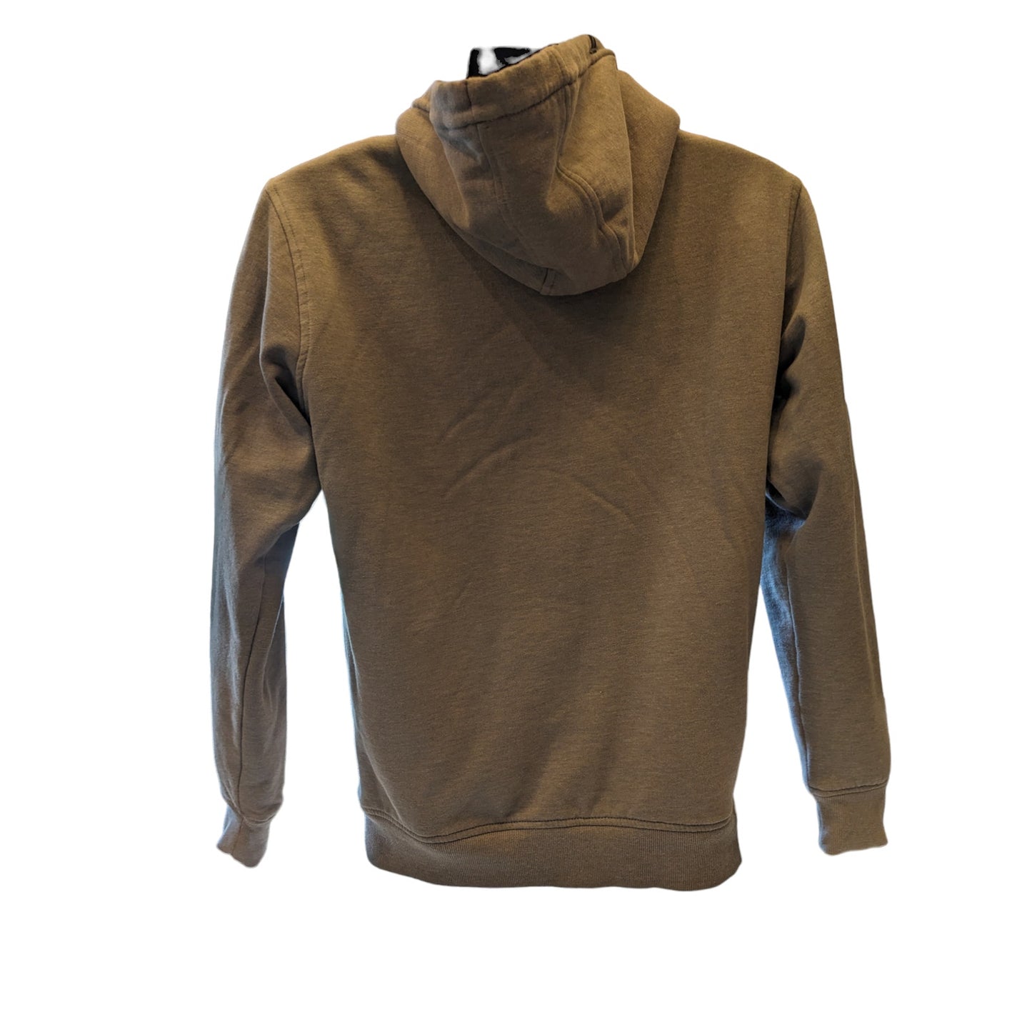 Quiksilver Hoodie Mens Small Gray Zip Up Surf Sweatshirt Kangaroo Pockets