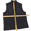 IZOD Fleece Lined Windbreaker Vest Mens Large Midnight Zip Up Golf Layer 606424