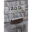 IZOD Golf Shorts Mens Size 36 Gray XFG Chino Flat Pockets Belt Loops Summer