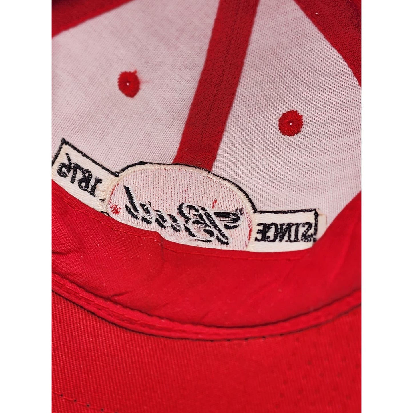 Bud King Of Beers Since 1876 Red Baseball Hat Snapback Brewery Logo Americana