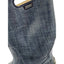 Bogs Rain Boots Womens 9 Light Linen Print Waterproof Rubber Pull On 71434-001