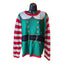 Holiday Time Elf Costume Sweater Womens XL Long Sleeve Xmas Party Ugly Christmas