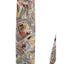 Oscar de la Renta Abstract Art Silk Men Necktie Gray Pink Beige Neckwear Stylish