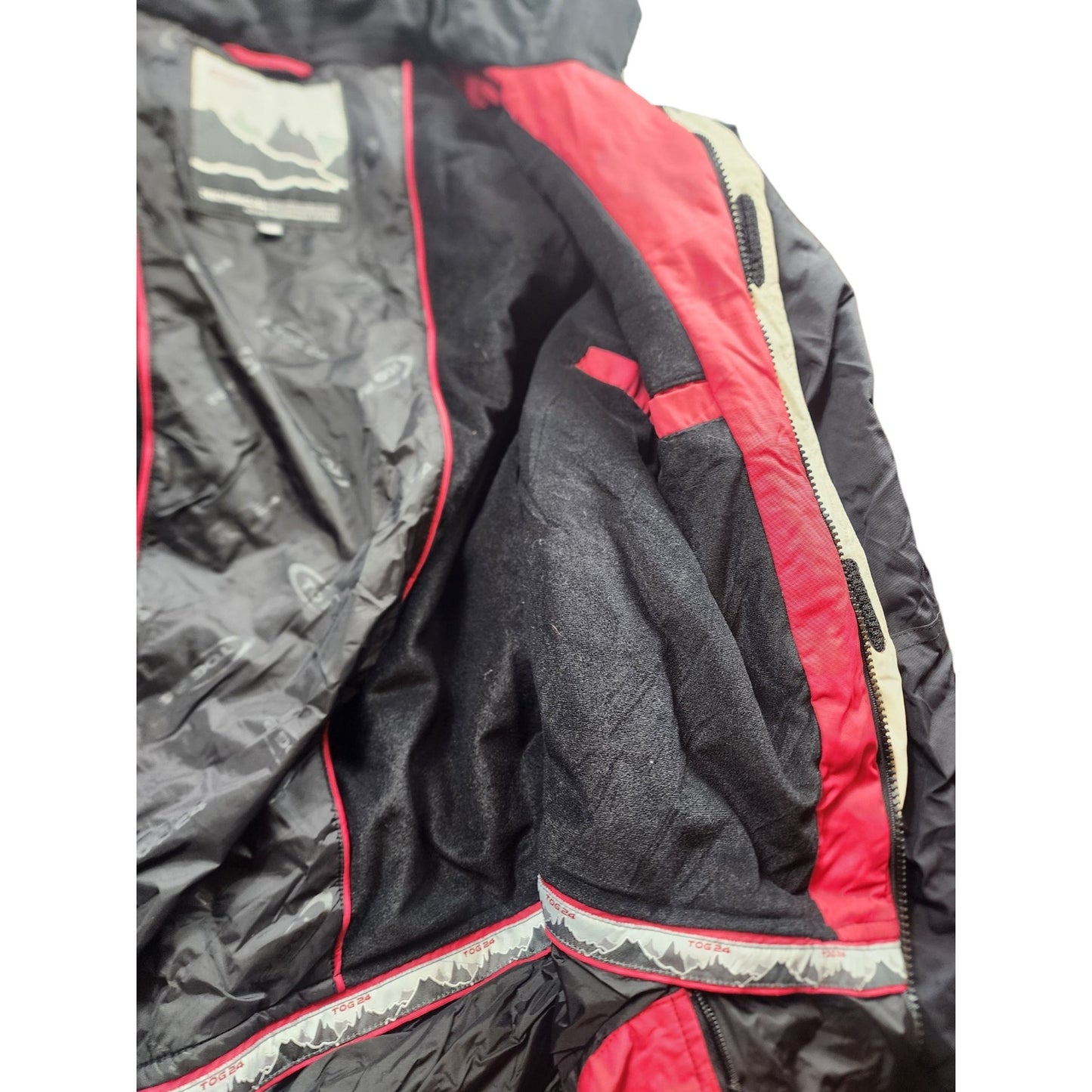 TOG 24 Ski Jacket XXL Tech Boardwear Waterproof RECCO Hooded Snowboard Gorpcore