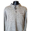 Eddie Bauer Sweater Mens XXL Pullover Mock Neck Fleece Button Up Warm Winter Top