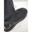 Ugg Boots Women Classic Cardy Winter Knitted Size 7 Black 5819 Mid Calf To Tall
