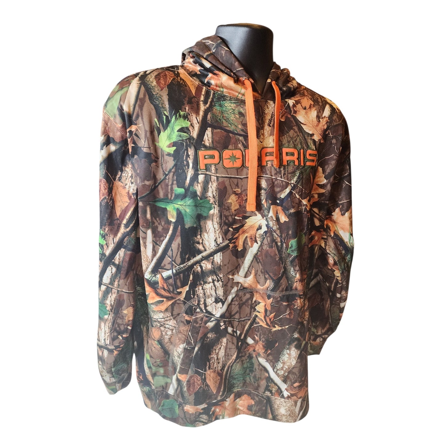 Polaris Camo Hoodie Large Pursuit Hunting Pullover Sweatshirt Fleece Gorpcore