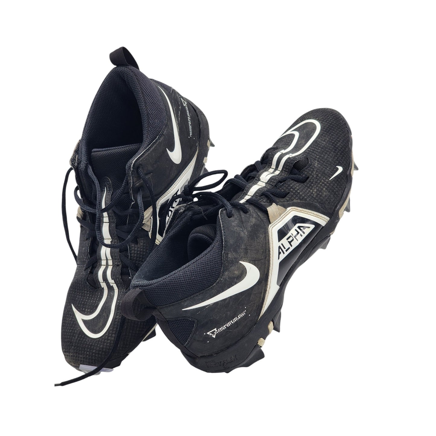 Nike Shoes Alpha Menace 3 Shark Sports Football Cleats Mens 11 Black CV0584-001