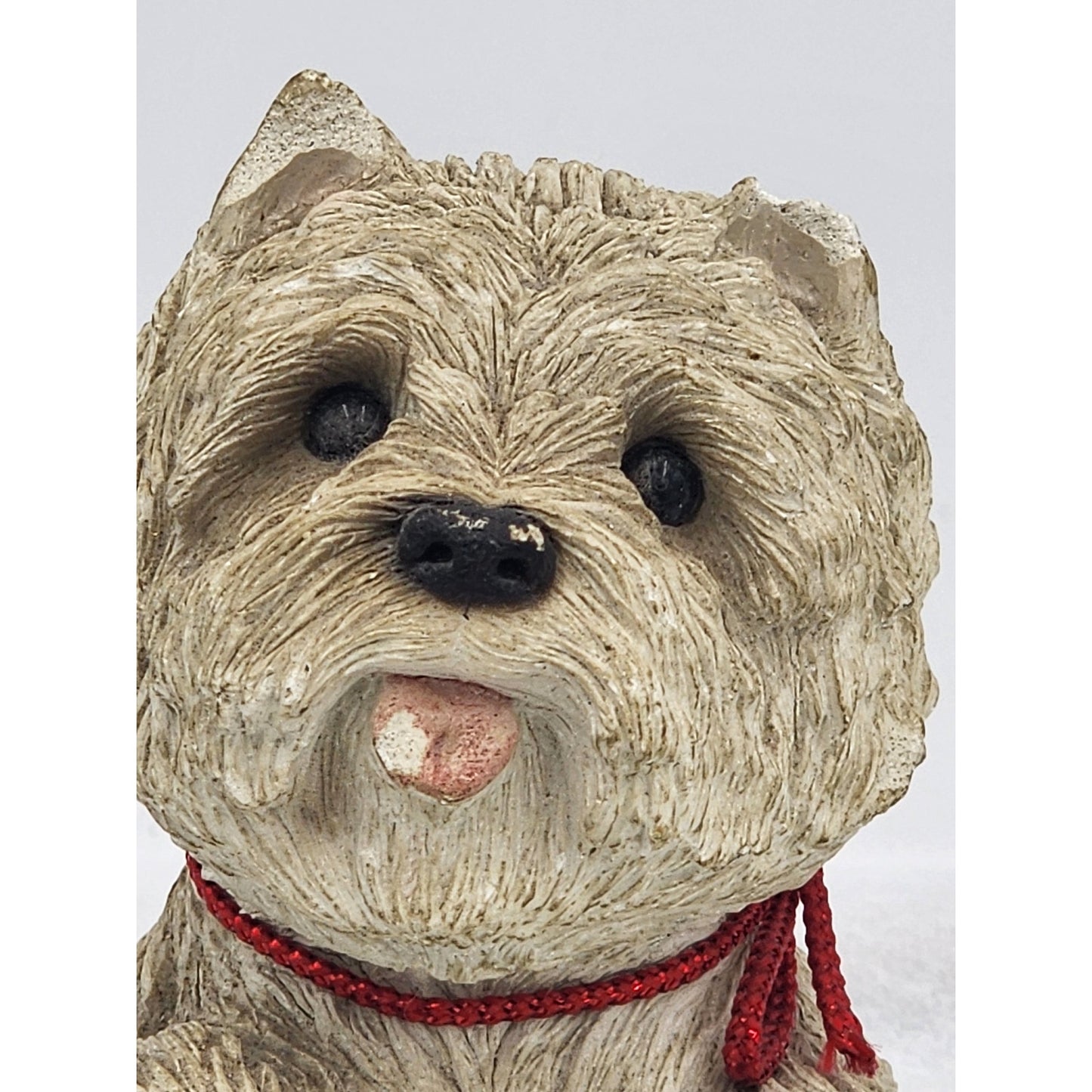 Vintage Sandicast Dog Figurine Westie West Highland White Terrier Sandra Brue