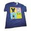 Disney T Shirt Mens 2XLT Mickey Donald Goofy Pluto Graphic Tee Retro Animated