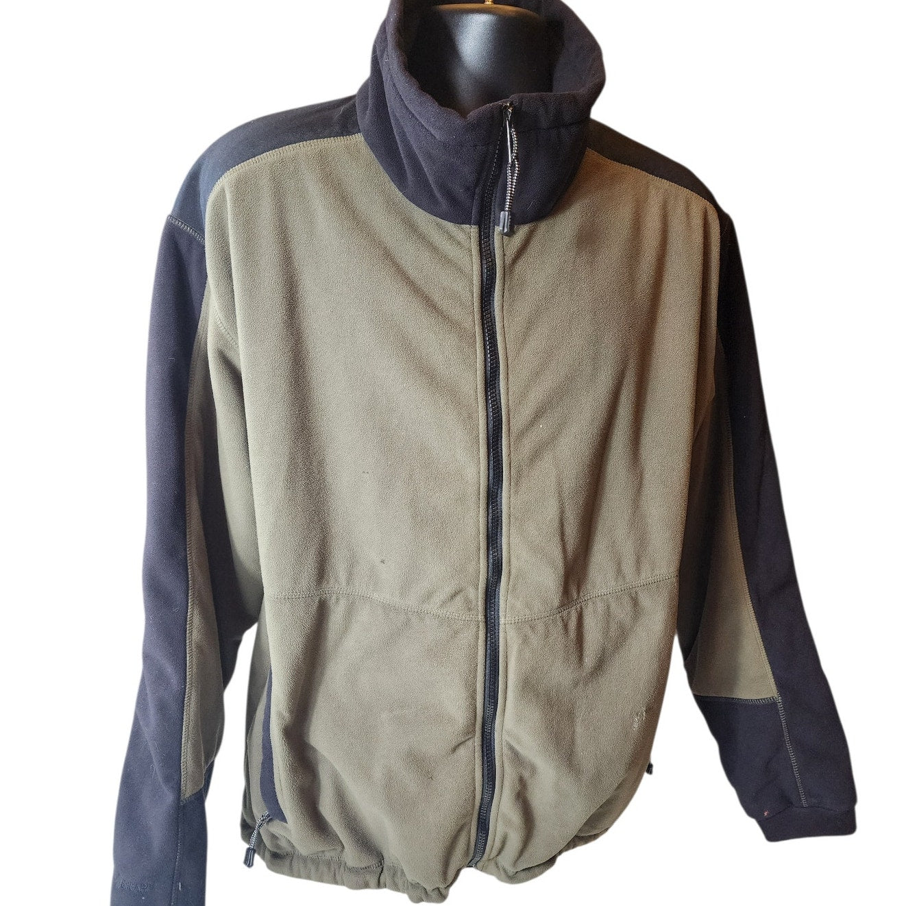 Cabelas WindShear Jacket Mens XLT Tall Fleece Full Zip Hunting Hiking Gorpcore