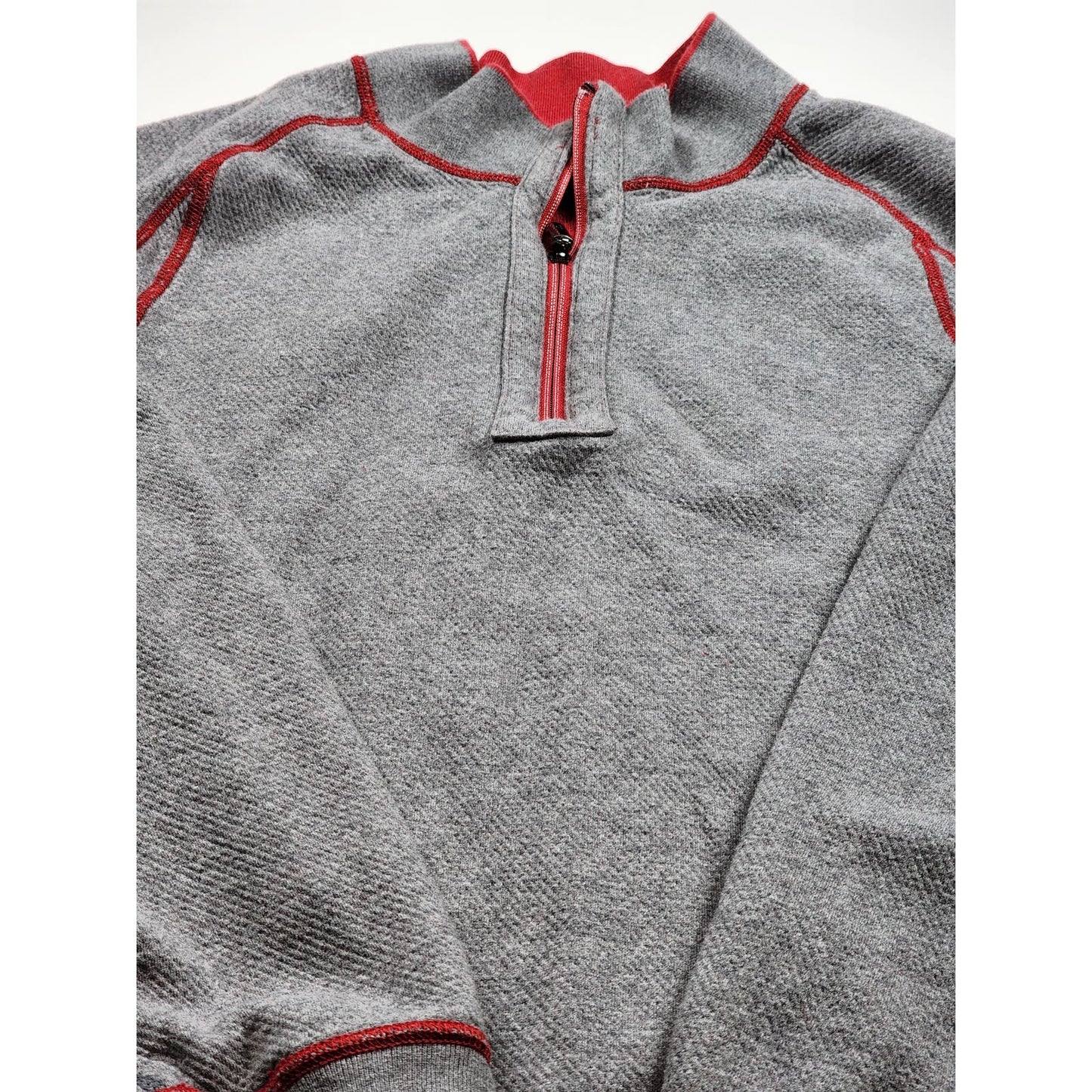 Tommy Bahama Sweater Mens Size XL Pullover Sweatshirt Reversible Long Sleeve Zip