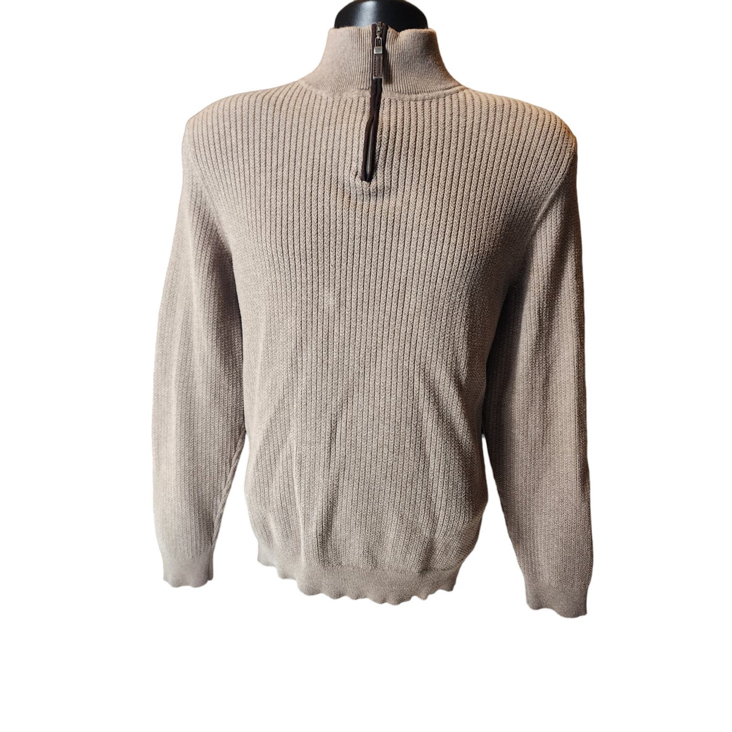 Tasso Ella Sweater Mens Medium-Large Knitwear Zip Long Sleeve Pullover