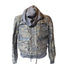 Blanc Noir Jacket Womens Small Skyfall Hooded Aviator Camo Zip Up Windbreaker