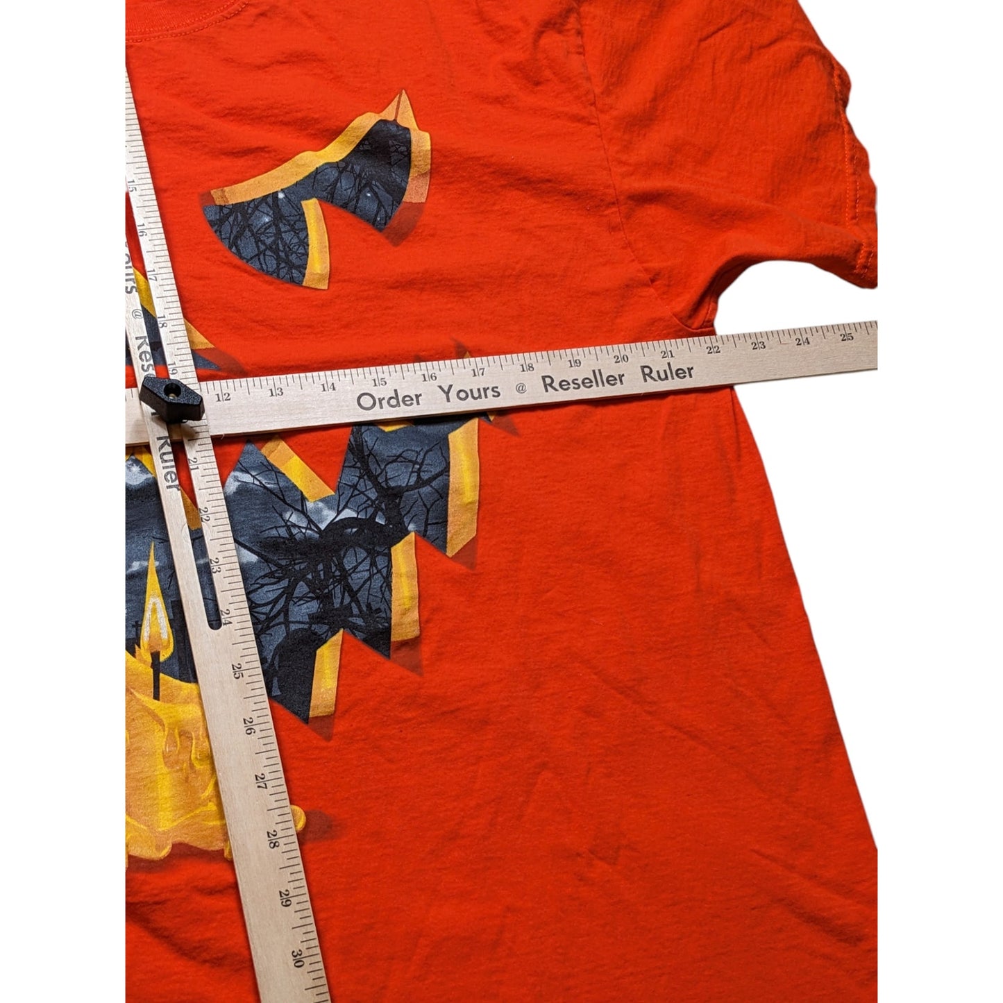 Jerzees Pumpkin Halloween Graphic Shirt Men Large Women XL Jack O Lantern Spooky