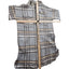 Madison Plaid Knit Cardigan Sweater Womens Large Open Front Layering Rhinestone