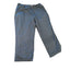 Haband Ice House Flannel Lined Slacks Mens 44 S Blue Elastic Waist Winter Pants