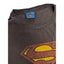 Superman T Shirt Mens 2X Black Graphic Tee Vintage Style DC Comics Short Sleeve