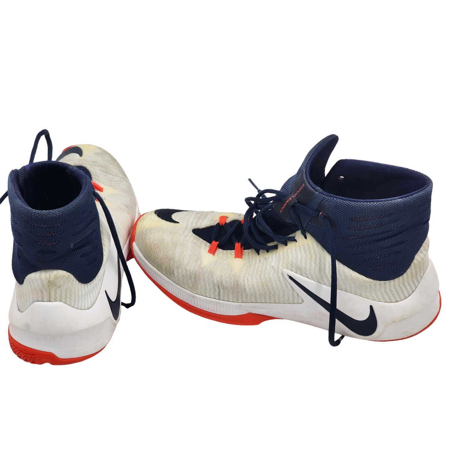Nike Zoom Clear Out Basketball Shoes Mens Size 11 29cm High Top Sneakers