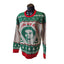 Elf Movie Raised by Elves Ugly Christmas Sweater Womens Small Holiday Sweatshirt