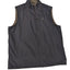 IZOD Fleece Lined Windbreaker Vest Mens Large Midnight Zip Up Golf Layer 606424