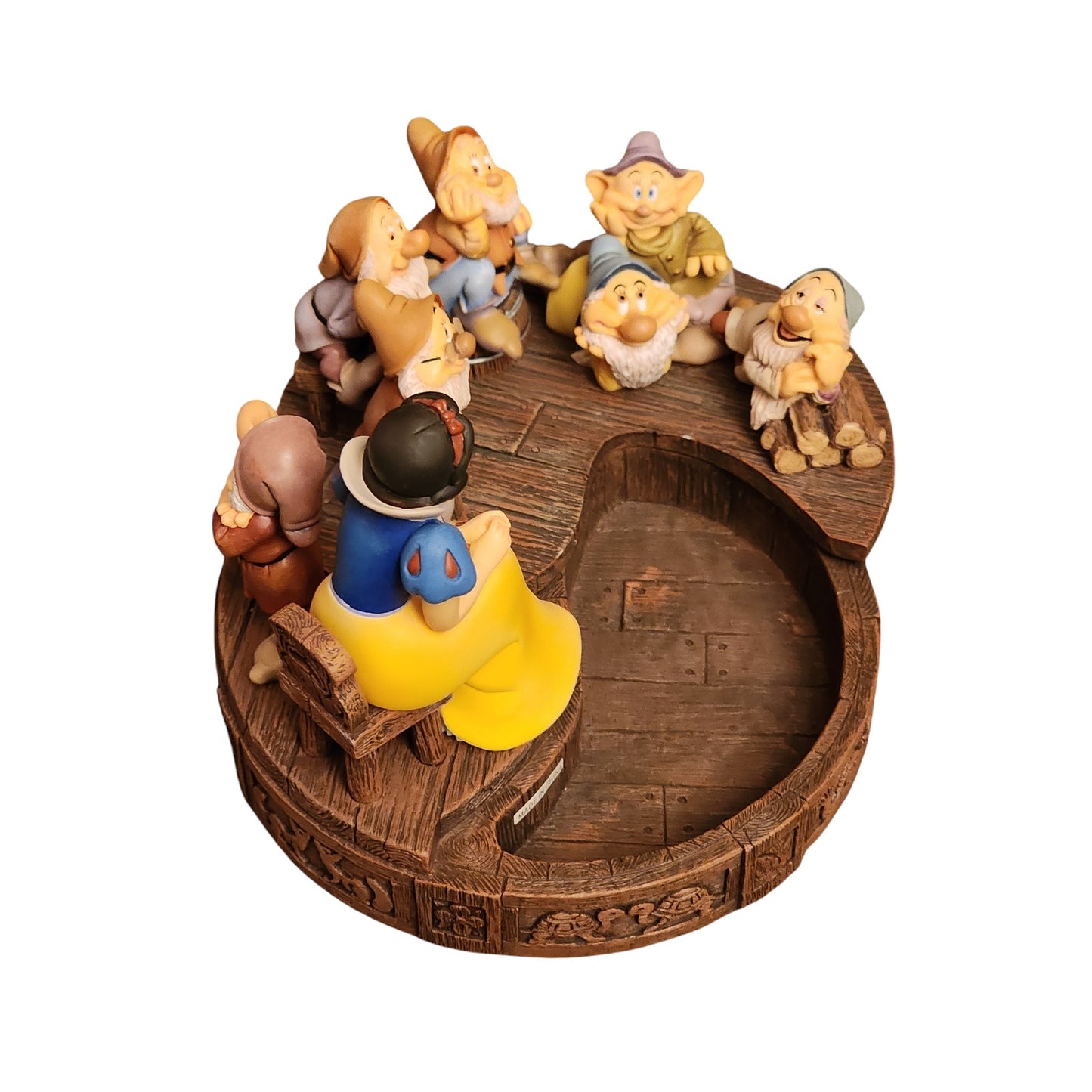 Disney Markrita Snow White Seven Dwarfs Decor Trinket Box Apple Pin Jewelry Box