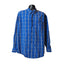 Izod Shirt Mens 2XL Plaid Button Down Long Sleeve Classic Fit Pockets Collar