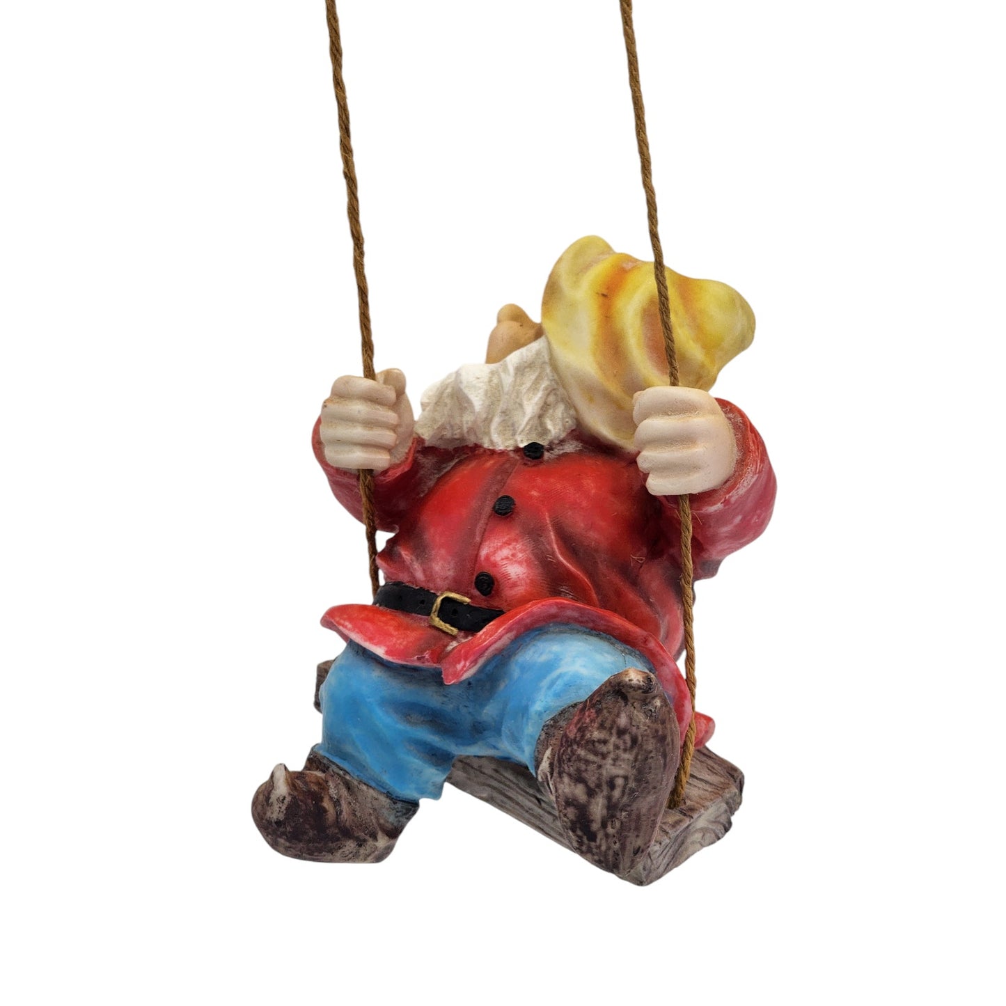 Disney Snow White Seven Dwarfs Swinging Figures Pair Whimsical Happy Bashful