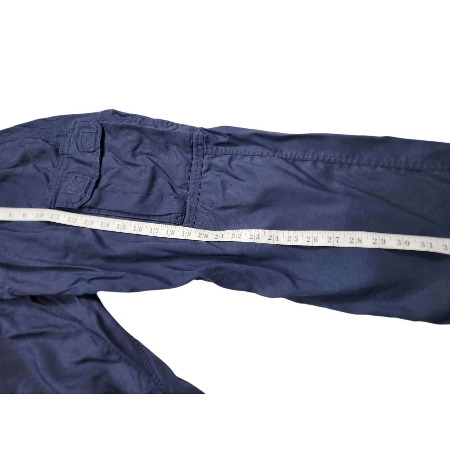 Duluth Trading Pants Mens Lx30 Workwear Blue Utility Cargo Durable Outdoor