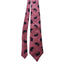 Norseman Vintage Silk Mens Tie Burgundy Necktie Neckwear Gentleman Y2k Retro