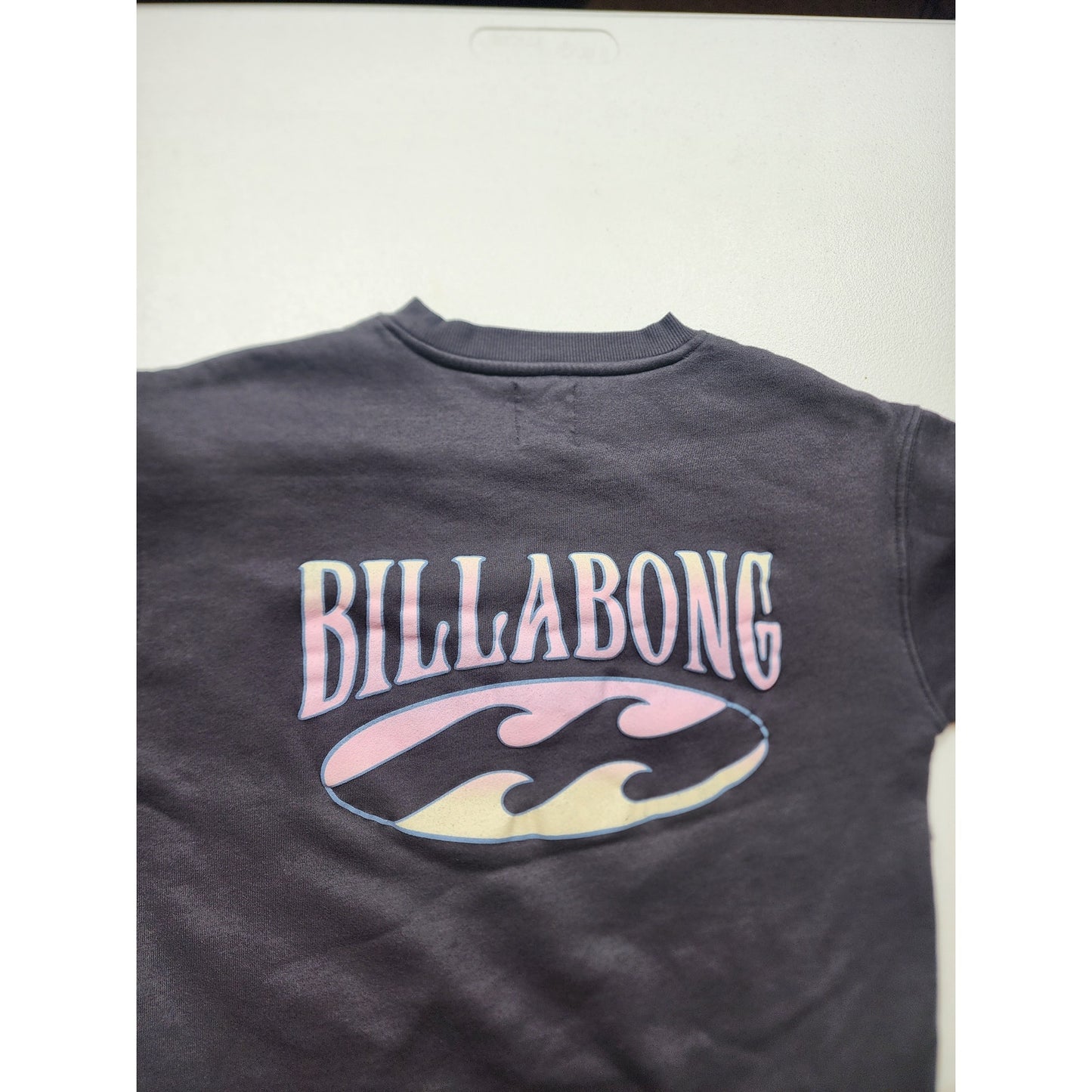 Billabong Sweatshirt Womens Medium Pullover Logo Crewneck Surf Skate Vintage Y2K