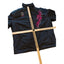 Drift Racing Jacket Womens Large Snowmobile Motorcycle Pink Embroidery Accents