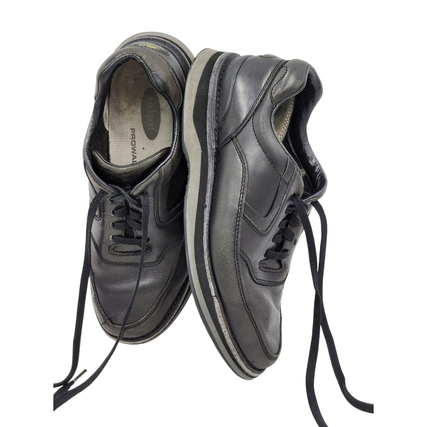 Rockport Prowalker Mens 8.5 Walking Orthopedic Lace Up Leather Hungary Vibram