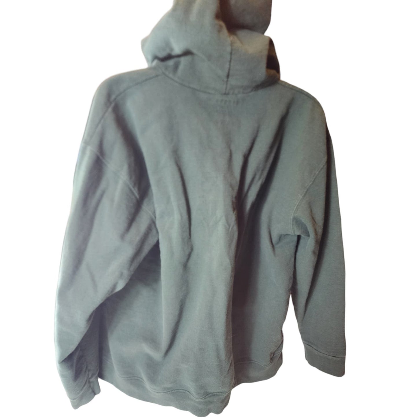 Proud Army Dad USA Mens XL Green Military Sweatshirt Patriotic Kangaroo Pocket