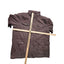 TCM Montana Brown Waxed Field Jacket Mens XL Utility Work Hooded Hunting Hiking