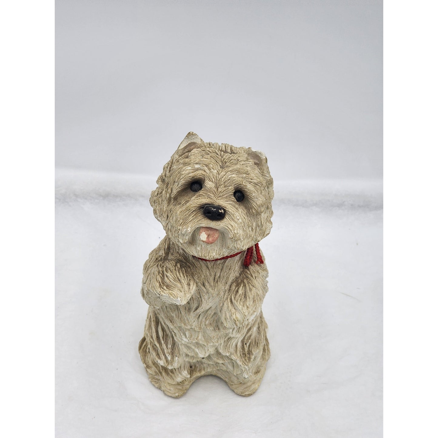 Vintage Sandicast Dog Figurine Westie West Highland White Terrier Sandra Brue