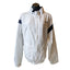 Reebok Classic Track Jacket Womens XL White Navy Full Zip Windbreaker Sporty