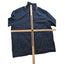 Black Rivet Jacket Men Large Lightweight Windbreaker Gingham Check Streetwear