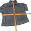 Cathy Daniels Denim Jacket Womens 1X Zip Front Blue Studded Cotton Spring