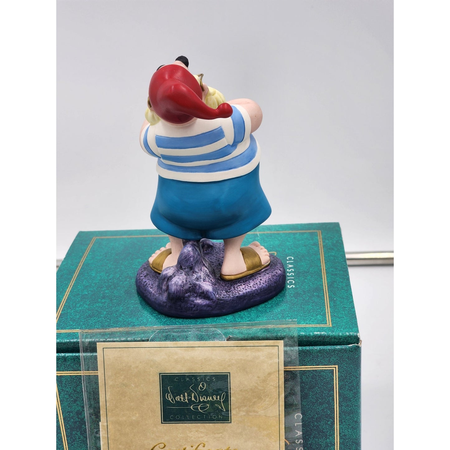 WDCC Peter Pan Mr. Smee Figurine Oh Dear Dear Dear 90s Vintage Retired COA Box