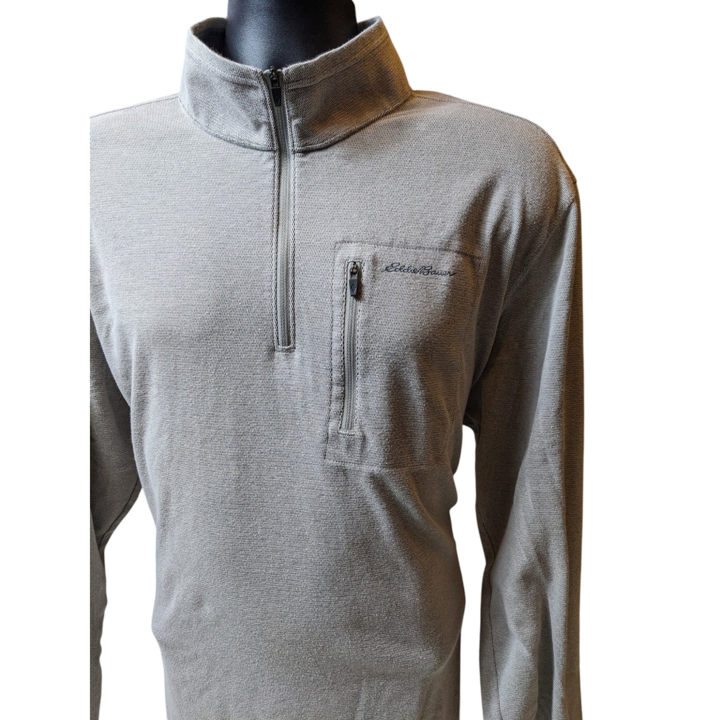 Eddie Bauer Travex Quarter Zip Pullover Mens TXL Tall Light Performance Hiking
