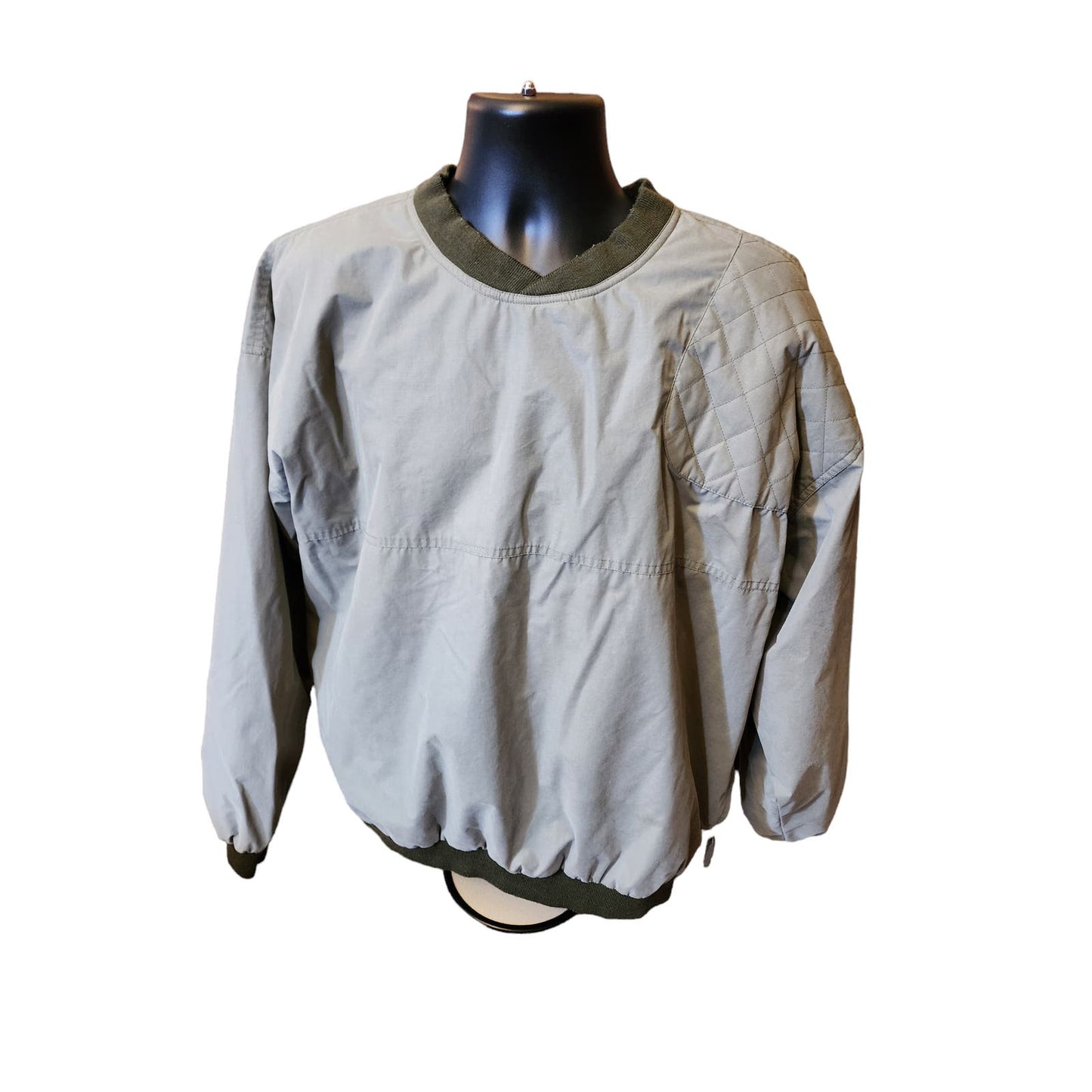 Bob Allen Shooting Jacket Pullover Men Large Green Long Sleeve Sportsman Outdoor