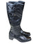 Paul Green Boots Womens 6.5 Leather Knee High Tall Riding Buckle Equestrian