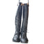 Paul Green Boots Womens 6.5 Leather Knee High Tall Riding Buckle Equestrian